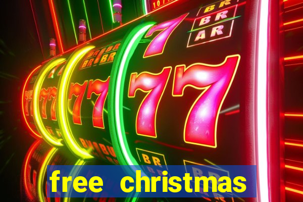 free christmas bingo cards