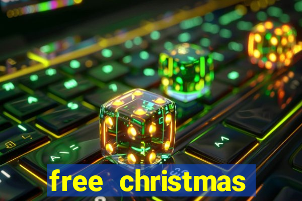 free christmas bingo cards