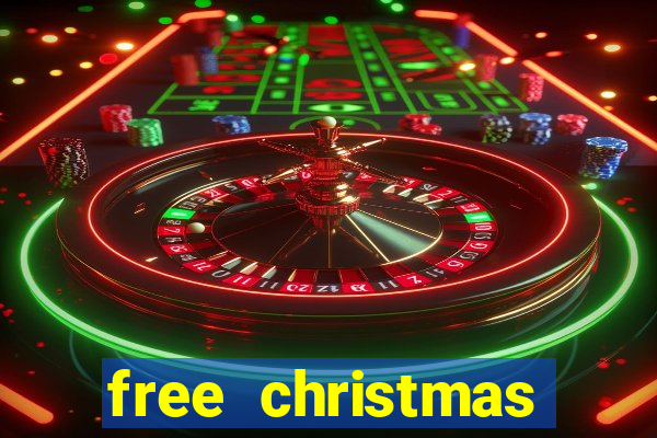 free christmas bingo cards