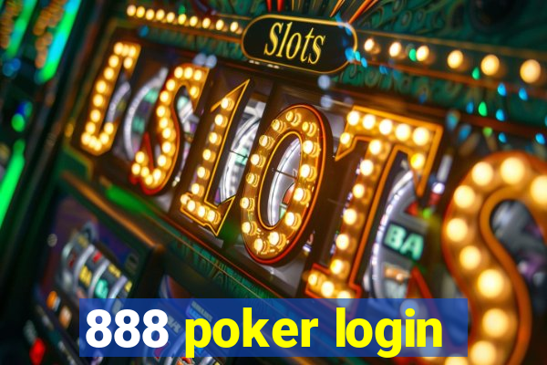 888 poker login