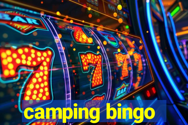 camping bingo