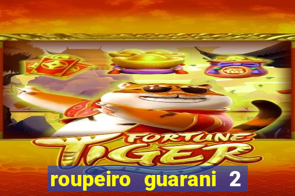 roupeiro guarani 2 portas de correr com espelho