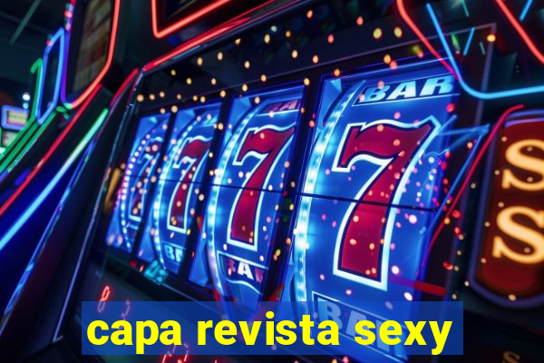 capa revista sexy