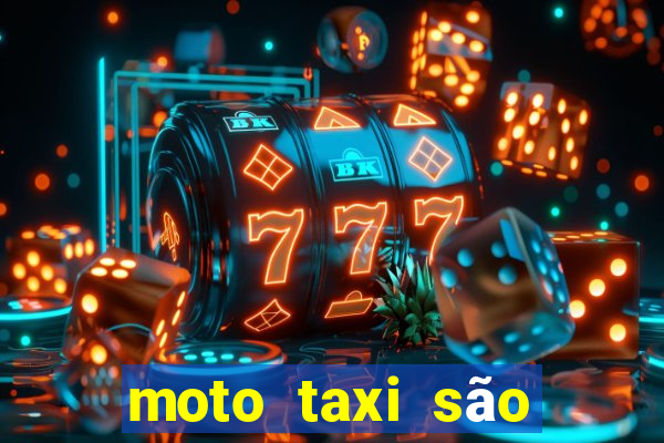 moto taxi são joaquim da barra