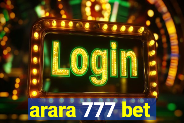 arara 777 bet