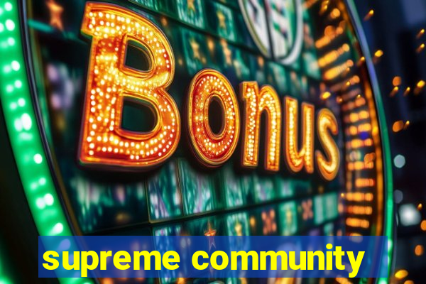 supreme community