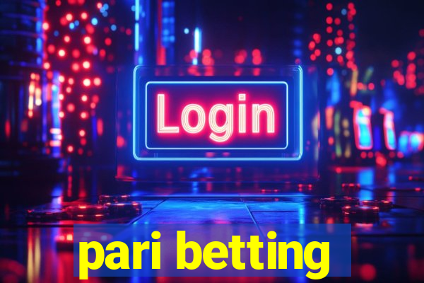 pari betting