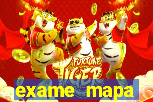 exame mapa apertando muito