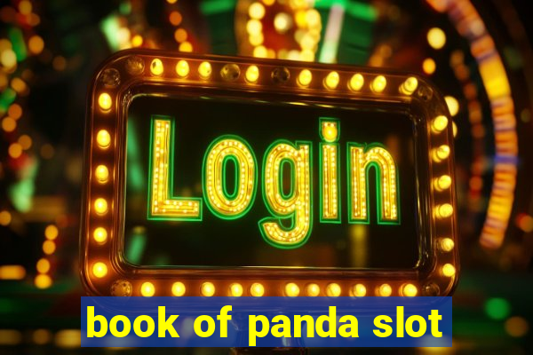 book of panda slot