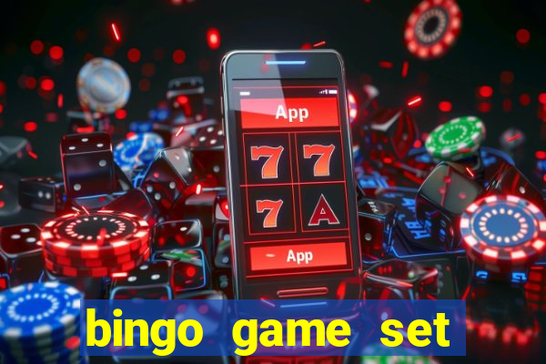 bingo game set near me