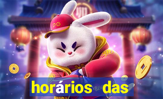 horários das plataformas de jogos