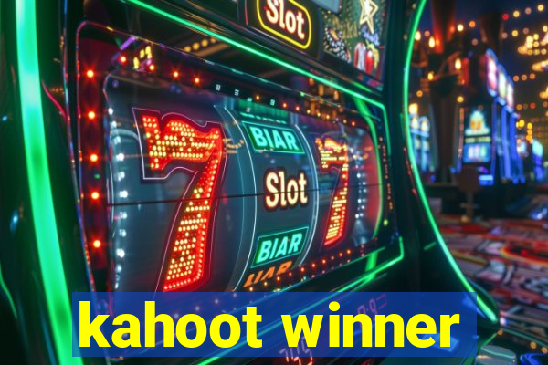 kahoot winner