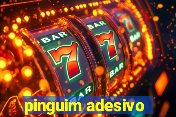 pinguim adesivo