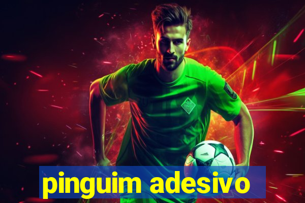 pinguim adesivo