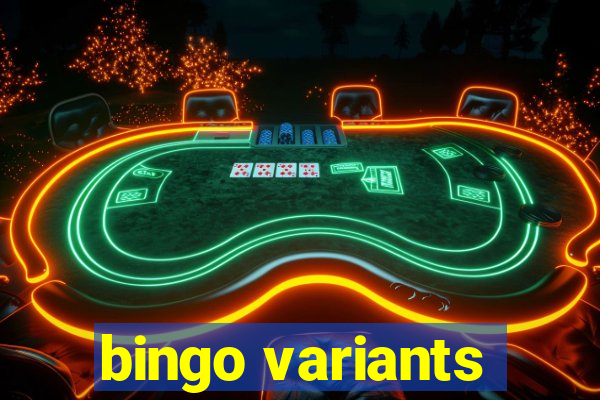 bingo variants