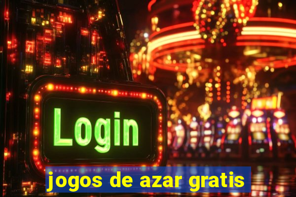 jogos de azar gratis