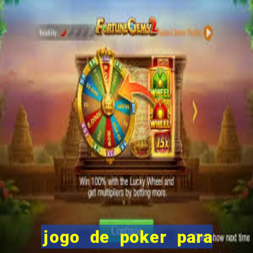 jogo de poker para pc offline