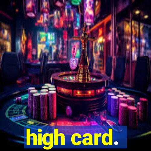 high card.