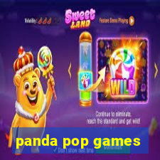 panda pop games