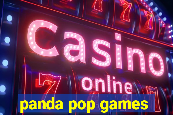 panda pop games