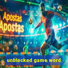 unblocked game word