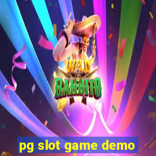 pg slot game demo