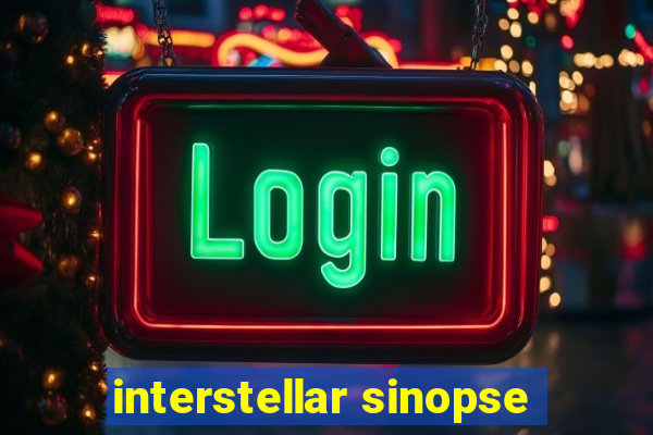 interstellar sinopse