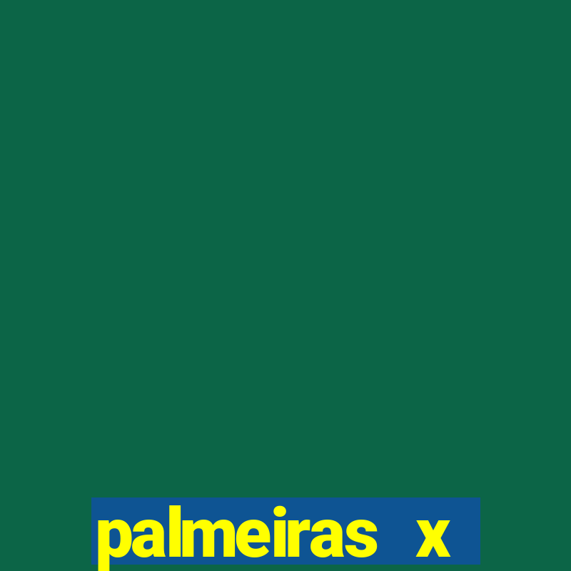 palmeiras x corinthians 2016