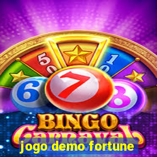 jogo demo fortune