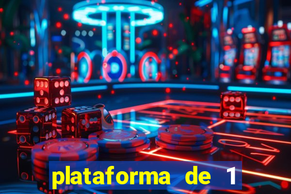 plataforma de 1 real fortune tiger