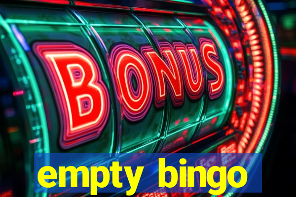 empty bingo