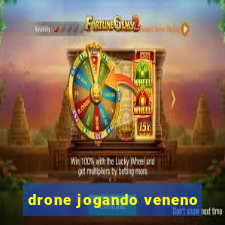 drone jogando veneno