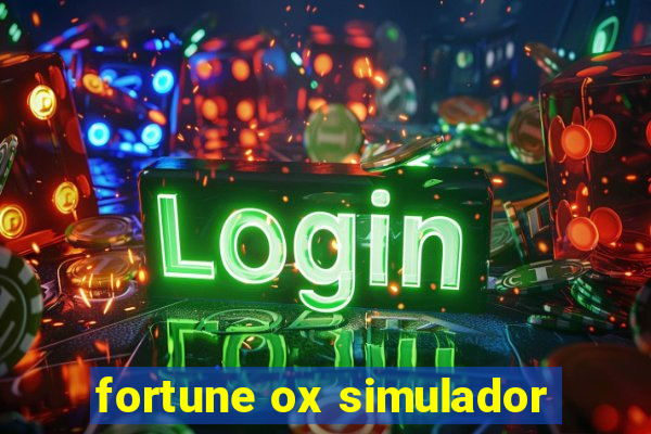 fortune ox simulador