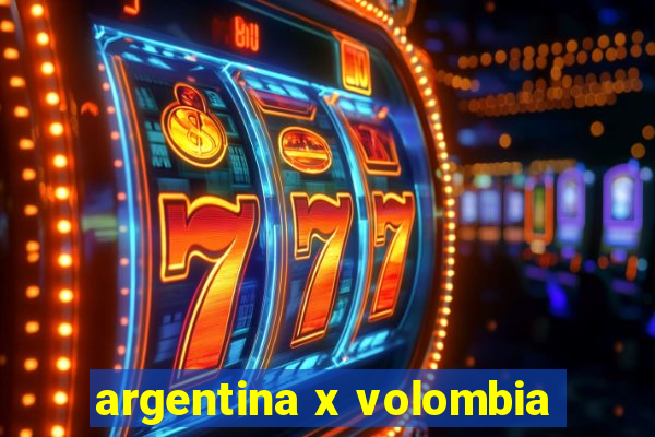 argentina x volombia