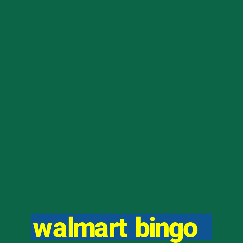 walmart bingo