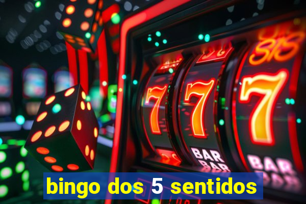 bingo dos 5 sentidos