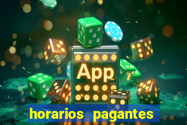 horarios pagantes pg slots