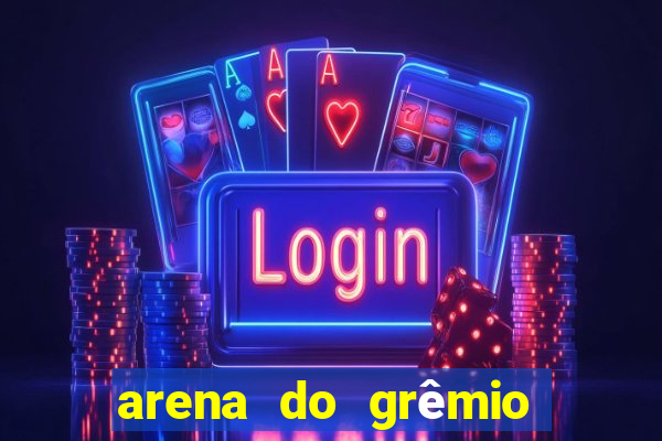 arena do grêmio de noite