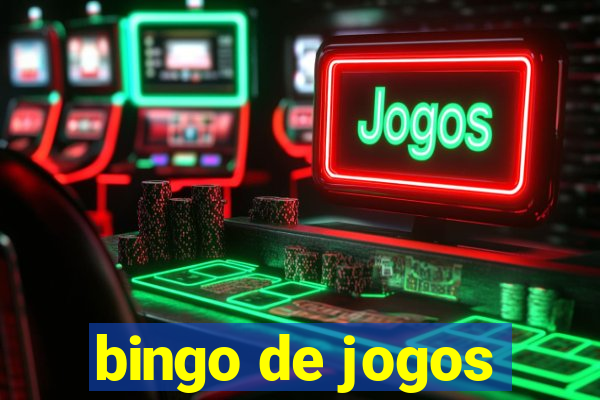 bingo de jogos