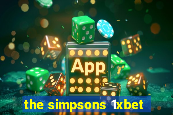 the simpsons 1xbet