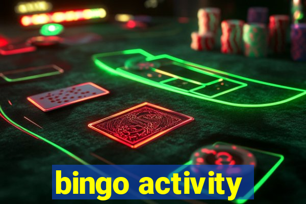 bingo activity