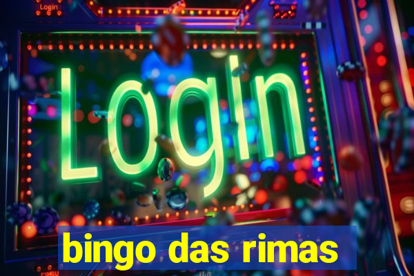 bingo das rimas