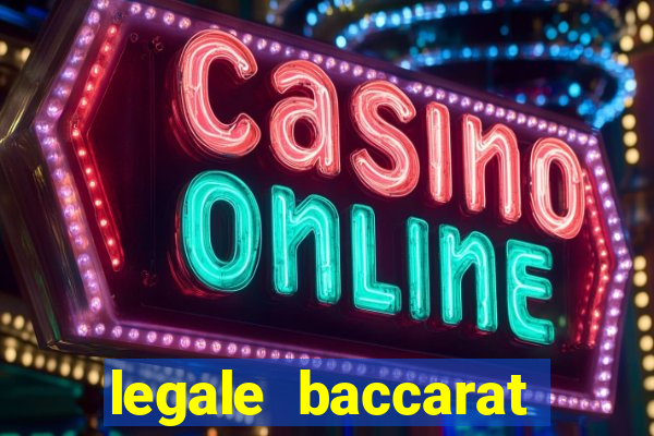 legale baccarat online casinos