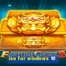 iso for windows 10