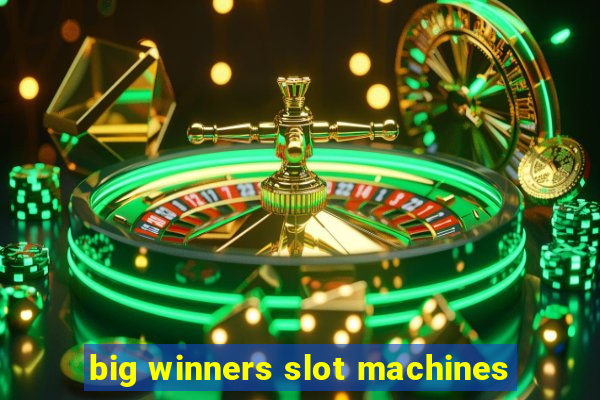 big winners slot machines