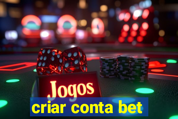 criar conta bet