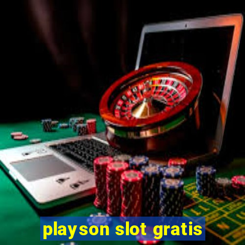 playson slot gratis