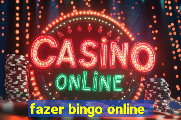 fazer bingo online