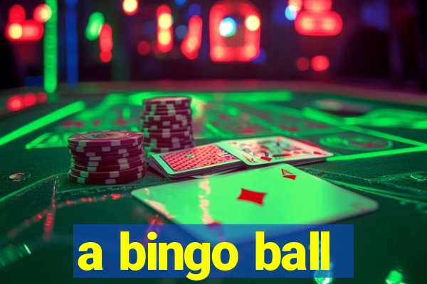 a bingo ball