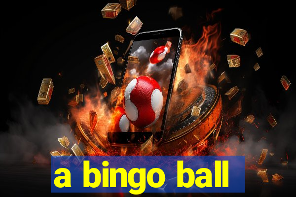 a bingo ball